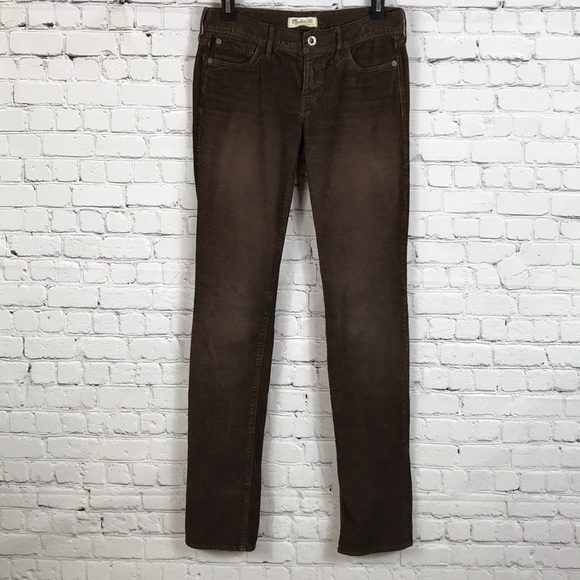Madewell Sz 26 Brown Corduroy Pants - Picture 2 of 6